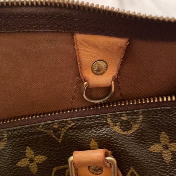 Authentic Louis Vuitton Speedy Handbag Monogram Canvas 35 - Picture 5 of 5